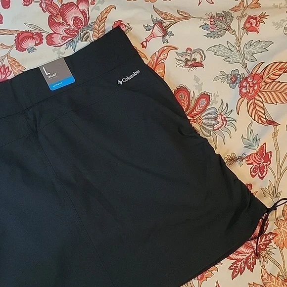 NWT Columbia Black Skort, Large - Picture 7 of 8